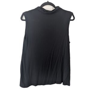 Banana Republic Threadsoft Sleeveless Top Women’s Medium Black Basic Classic